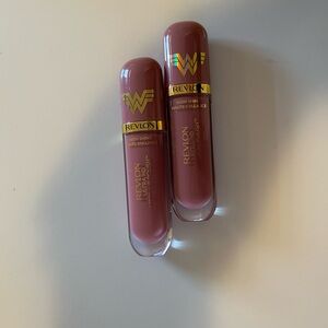 2 Revlon Ultra HD Vinyl Lip Polish Birthday Suit Limited Edition Wonder Woman